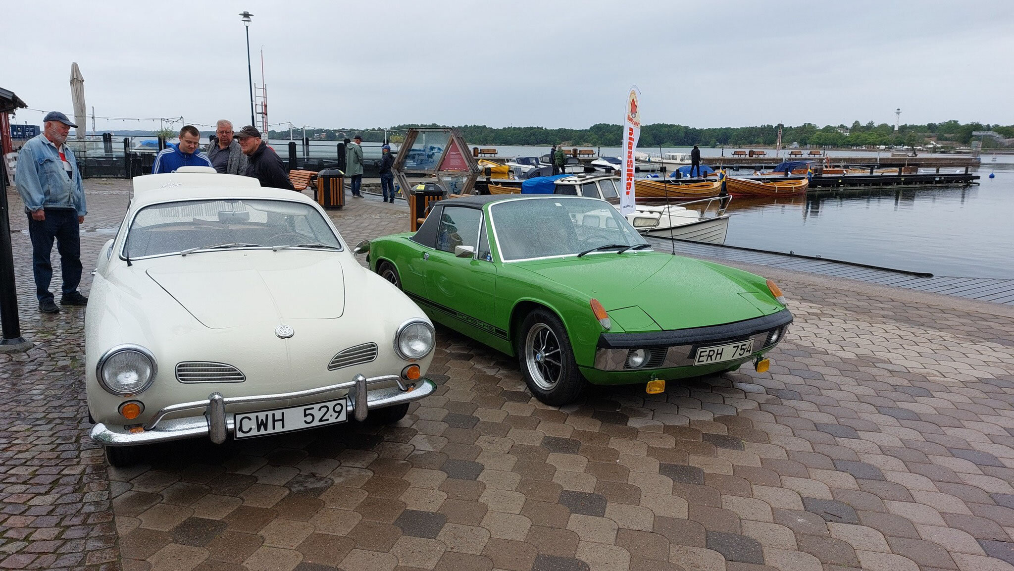 Platsen på Fiskaretorget är unik – här finns både bilar, båtar och bullar!