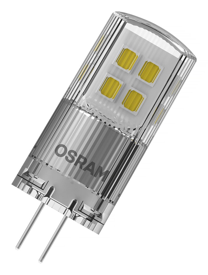 Osram LED-lampe, pin G4, dimbar, ferdig, 827, 2 W