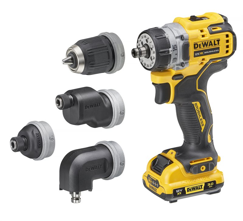 Dewalt Skruetrekkere 12V, DCD703L2T, med batteri & lader