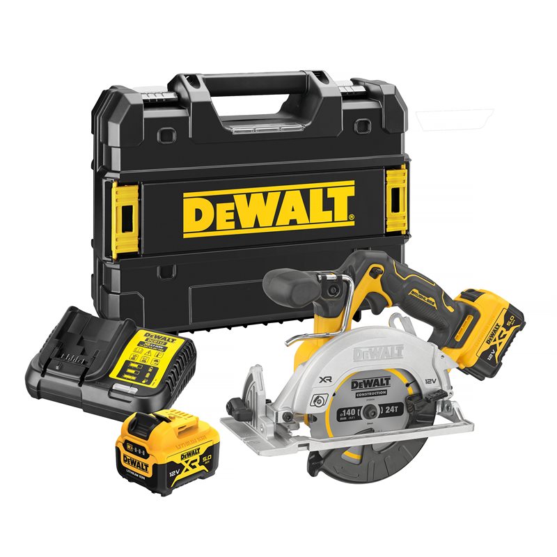 Dewalt Sirkelsag 12V, DCS512P2, med batteri & lader