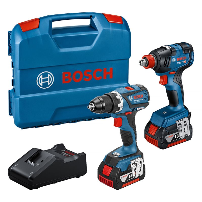 Bosch Kombikit GDX 18V-200, 2x5,0Ah