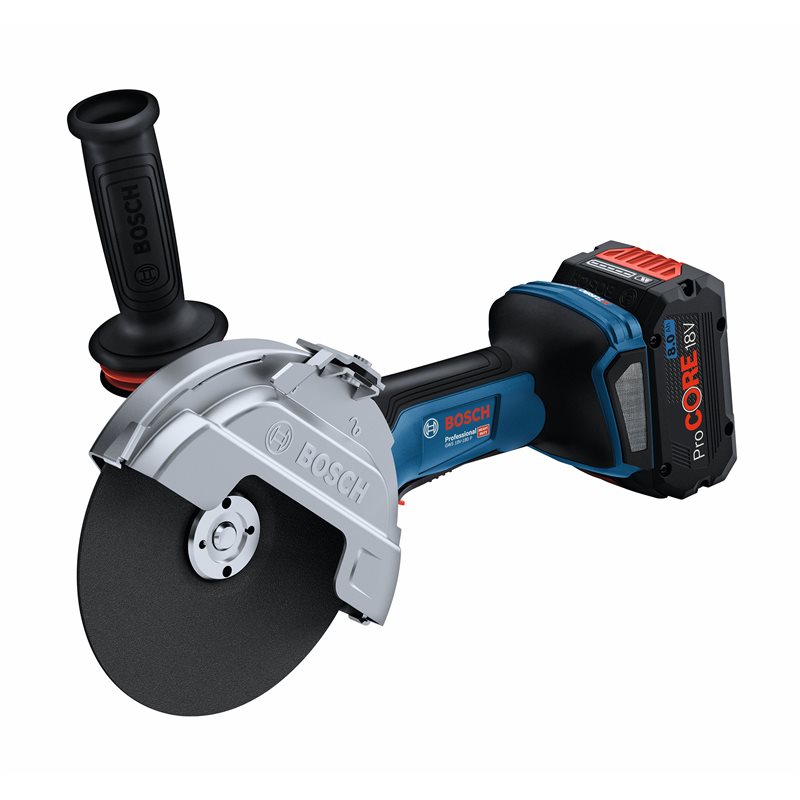 Bosch Vinkelslip GWS 18V-180 P, utan batteri & laddare i kartong