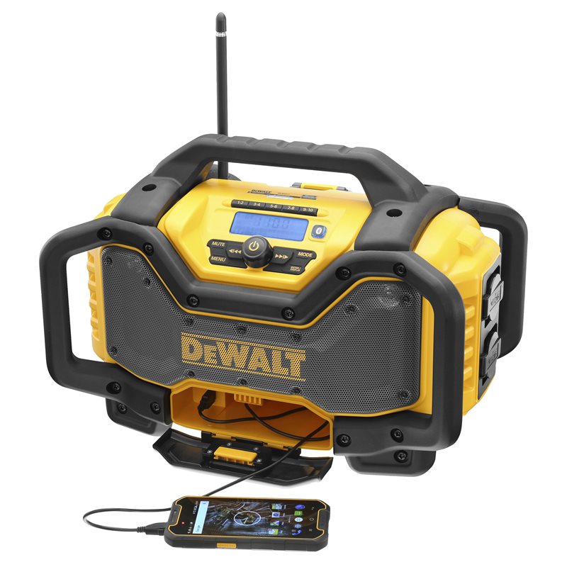 Dewalt Bluetooth-radio DCR027 XR, med lader