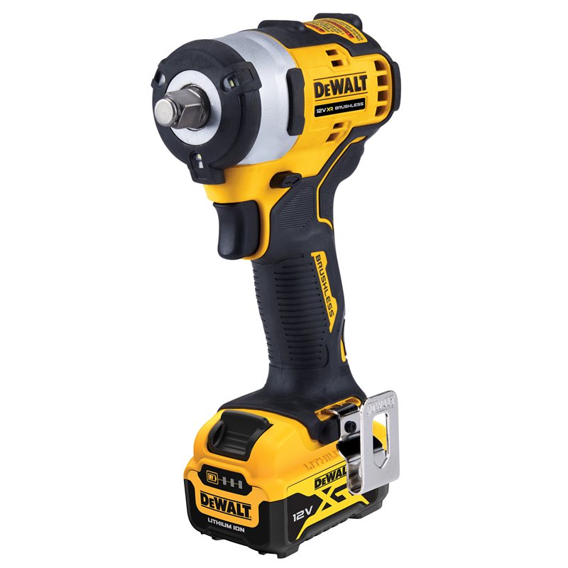 Dewalt Muttertrekker DCF901P1 12V, 1/2", 1 stk 5,0Ah-batteri.